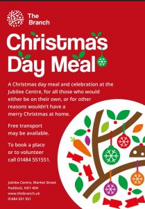 The Branch Christmas day meal