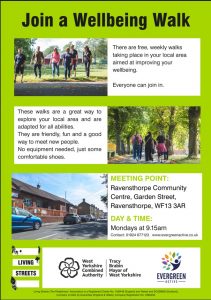 Wellbeing Walks Ravensthorpe Community Centre