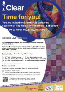 CLEAR sessions at Manorfield school leaflet